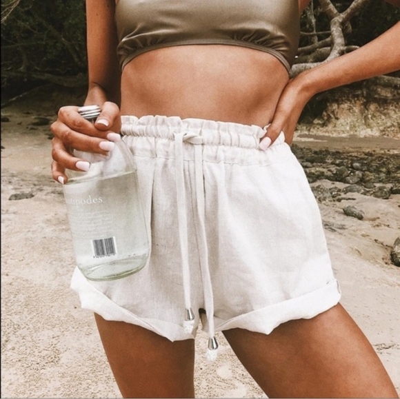 Princess Polly Pants - Princess Polly Linen Shorts Size 8